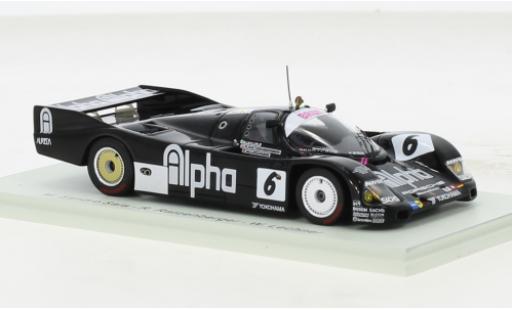 Porsche 962 1989 1/43 Spark C RHD No.6 Brun Motorsport 24h Le Mans diecast model cars