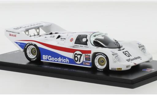 Porsche 962 1988 1/43 Spark C RHD No.67 BFGoodrich IMSA 24h Daytona diecast model cars