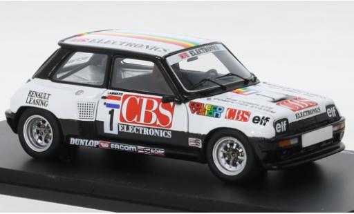 Diecast model cars Renault 5 1/43 Spark Turbo No.1 Turbo Europe Cup 1984 Renault 5 1/43 Spark Turbo No.1 Turbo Europe Cup 1984 diecast model cars