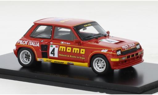 Diecast model cars Renault 5 1/43 Spark Turbo No.4 Turbo Europa Cup 1984 Renault 5 1/43 Spark Turbo No.4 Turbo Europa Cup 1984 diecast model cars