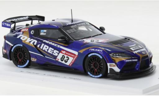Aston Martin V8 Vantage GT4 1/43 Spark Toyota GR Supra GT4 No.83 Toyo Tires with Ring Racing 24h Nürburgring 2022 diecast model cars
