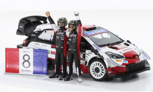 Toyota Yaris 1/43 Spark WRC No.1 Gazoo Racing Rallye WM Rallye Monza 2021 diecast model cars