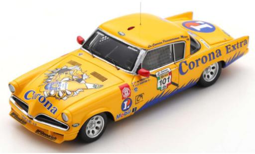 Studebaker Commander 1/43 Spark No.101 Corona Extra Carrera Panamericana 1999 P.De Thoisy/J-P.Gonthier diecast model cars