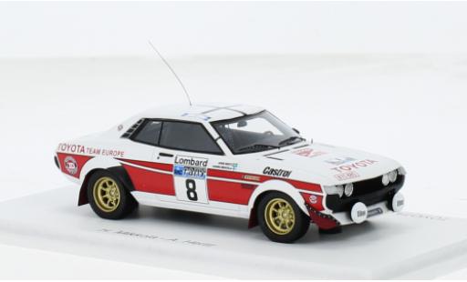 Diecast model cars Toyota Celica 1/43 Spark 2000 GT (TA22) No.8 Rallye WM RAC Rallye 1977 1:43 Toyota Celica 1/43 Spark 2000 GT (TA22) No.8 Rallye WM RAC Rallye 1977 1:43 diecast model cars