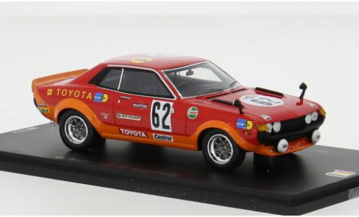 Diecast model cars Toyota Celica 1/43 Spark GT No.62 24h Spa 1973 1:43 Toyota Celica 1/43 Spark GT No.62 24h Spa 1973 1:43 diecast model cars