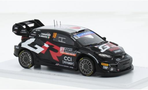 Diecast model cars Toyota Yaris 1/43 Spark GR Rally1 Hybrid No.18 Gazoo Racing WRT Rallye WM Rallye Monte Carlo 2024 1:43 Toyota Yaris 1/43 Spark GR Rally1 Hybrid No.18 Gazoo Racing WRT Rallye WM Rallye Monte Carlo 2024 1:43 diecast model cars