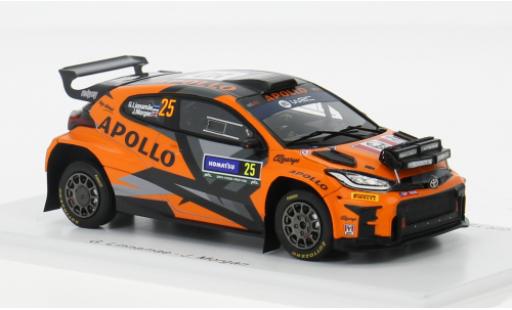 Diecast model cars Toyota Yaris 1/43 Spark GR Rally2 No.25 Red Grey Team Rallye WM Rallye Schweden 2024 1:43 Toyota Yaris 1/43 Spark GR Rally2 No.25 Red Grey Team Rallye WM Rallye Schweden 2024 1:43 diecast model cars