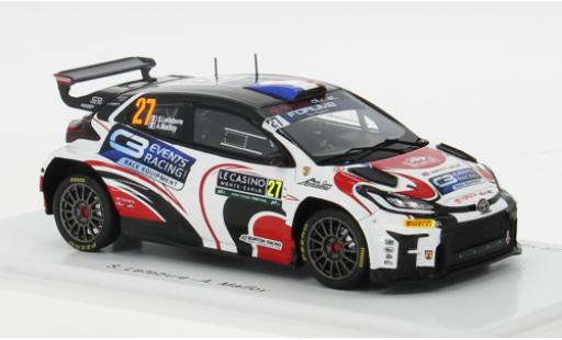 Diecast model cars Toyota Yaris 1/43 Spark GR Rally2 No.27 Burton Racing Rallye WM Rallye Monte Carlo 2024 1:43 Toyota Yaris 1/43 Spark GR Rally2 No.27 Burton Racing Rallye WM Rallye Monte Carlo 2024 1:43 diecast model cars