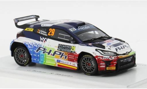 Diecast model cars Toyota Yaris 1/43 Spark GR Rally2 No.29 Rallye WM Rallye Monte Carlo 2024 1:43 Toyota Yaris 1/43 Spark GR Rally2 No.29 Rallye WM Rallye Monte Carlo 2024 1:43 diecast model cars