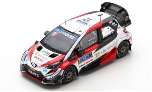 Toyota Yaris 1/43 Spark WRC No.17 Gazoo Racing Microsoft Rallye WM Rally Mexico 2020 S.Ogier/J.Ingrassia diecast model cars