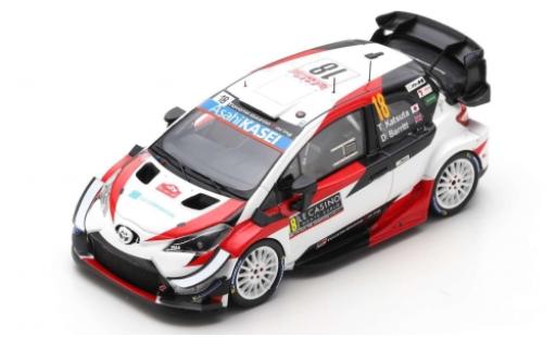 Toyota Yaris 1/43 Spark WRC No.18 Gazoo Racing WRT Microsoft Rallye WM Rally Monte Carlo 2020 T.Katsuta/D.Barritt diecast model cars