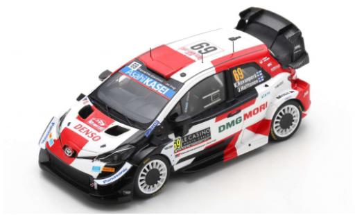 Diecast model cars Toyota Yaris 1/43 Spark WRC No.69 Gazoo Racing Rallye WM Rallye Monte Carlo 2021 K.Rovanperä/J.Halttunen Toyota Yaris 1/43 Spark WRC No.69 Gazoo Racing Rallye WM Rallye Monte Carlo 2021 K.Rovanperä/J.Halttunen diecast model cars