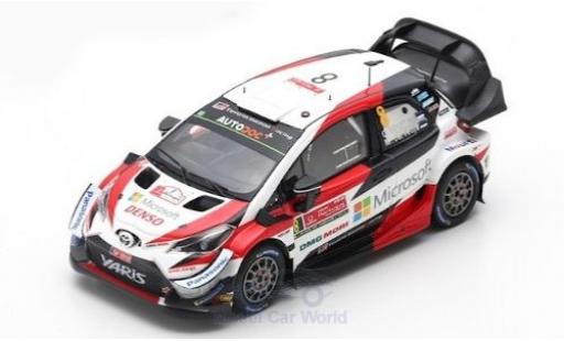 Toyota Yaris 1/43 Spark WRC No.8 Microsoft WRC Rally Portugal 2019 O.Tänak/M.Järveoja diecast model cars