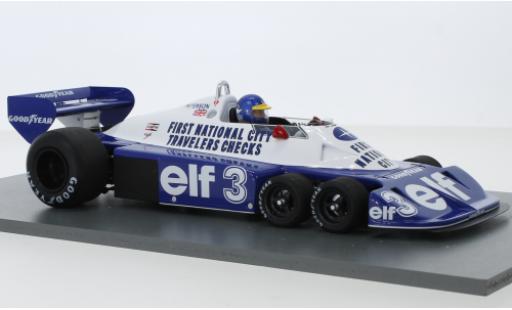 Diecast model cars Tyrrell P34 1/18 Spark No.3 elf (F) GP Brasilien 1977 R.Peterson Tyrrell P34 1/18 Spark No.3 elf (F) GP Brasilien 1977 R.Peterson diecast model cars