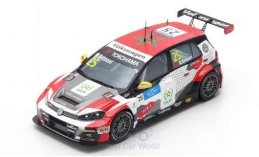 Volkswagen Golf 1/43 Spark GTI TCR No.25 Sebastien Loeb Racing WTCR Zandvoort 2019 M.Bennani diecast model cars