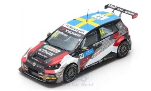 Volkswagen Golf 1/43 Spark GTI TCR No.33 Sebastien Loeb Racing WTCR Nürburgring 2019 B.Leuchter diecast model cars