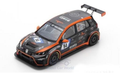 Volkswagen Golf 1/43 Spark GTI TCR No.94 MSC Sinzig 24h Nürburgring 2018 K.Kluge/M. Ferraro/S.Kuhs/A.Gabler diecast model cars