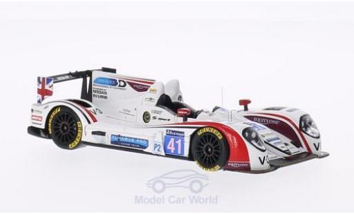 Zytek Z11SN 1/43 Spark -Nissan No.41 Greaves Motorsport 24h Le Mans 2014 M.Munemann/A.Latif/J.Winslow diecast model cars