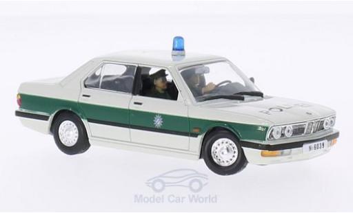 Diecast model cars Bmw 518 1/43 SpecialC Polizei white/green James Bond 007 Octopussy ohne Vitrine Bmw 518 1/43 SpecialC Polizei white/green James Bond 007 Octopussy ohne Vitrine diecast model cars