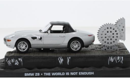 Bmw Z8 1/43 SpecialC grey James Bond 007 la Welt ist nicht genug sans figurine diecast model cars