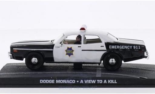 Dodge Monaco 1/43 SpecialC James Bond 007 Im Angesicht des Todes ohne Vitrine diecast model cars