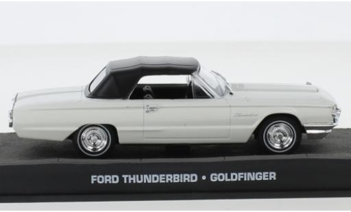 Ford Thunderbird 1/43 SpecialC white James Bond 007 1964 Goldfinger sans figurines diecast model cars