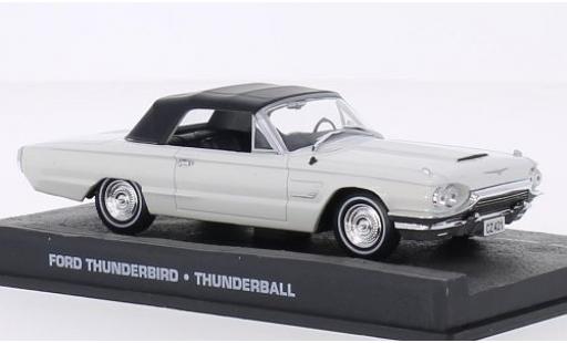 Ford Thunderbird 1/43 SpecialC white James Bond 007 1965 boule de feu sans figurine sans Vitrine diecast model cars