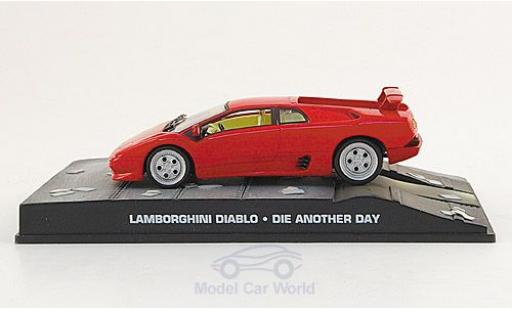 Diecast model cars Lamborghini Diablo 1/43 SpecialC red James Bond 007 2002 Stirb an einem anderen Tag ohne Vitrine Lamborghini Diablo 1/43 SpecialC red James Bond 007 2002 Stirb an einem anderen Tag ohne Vitrine diecast model cars