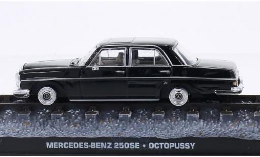 Diecast model cars Mercedes 250 1/43 SpecialC SE (W108) black James Bond 007 Octopussy ohne Vitrine Mercedes 250 1/43 SpecialC SE (W108) black James Bond 007 Octopussy ohne Vitrine diecast model cars