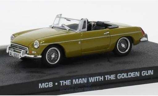 Diecast model cars MG B 1/43 SpecialC yellow James ond 007 1974 Der Mann mit dem goldenen Colt ohne Vitrine MG B 1/43 SpecialC yellow James ond 007 1974 Der Mann mit dem goldenen Colt ohne Vitrine diecast model cars
