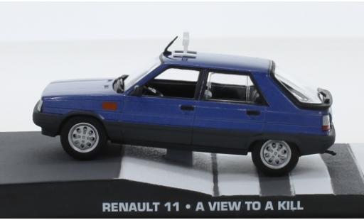 Diecast model cars Renault 11 1/43 SpecialC metallic blue James Bond 007 A View To A Kill ohne Vitrine Renault 11 1/43 SpecialC metallic blue James Bond 007 A View To A Kill ohne Vitrine diecast model cars