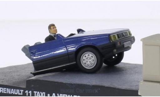 Renault 11 1/43 SpecialC Taxi Half Car James Bond 007 Im Angesicht des Todes ohne Vitrine diecast model cars