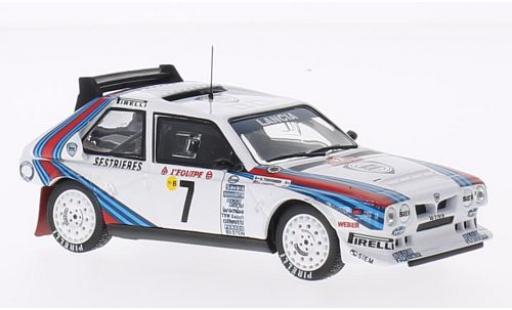 Diecast model cars Lancia Delta 1/43 SpecialC S4 No.7 Martini Rallye WM Rallye Monte Carlo 1986 H.Toivonen/S.Cresto sans Vitrine Lancia Delta 1/43 SpecialC S4 No.7 Martini Rallye WM Rallye Monte Carlo 1986 H.Toivonen/S.Cresto sans Vitrine diecast model cars