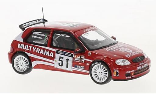Citroen Saxo 1/43 SpecialC SAXO S1600 No.51 Rallye WM Rallye Sanremo 2002 diecast model cars