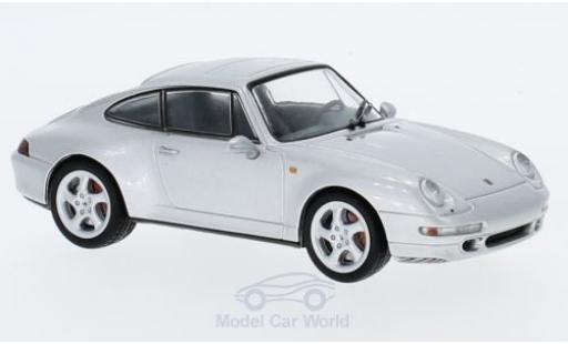 Porsche 993 4S 1/43 SpecialC 911 Carrera 4S grey 1995 911 Collection diecast model cars