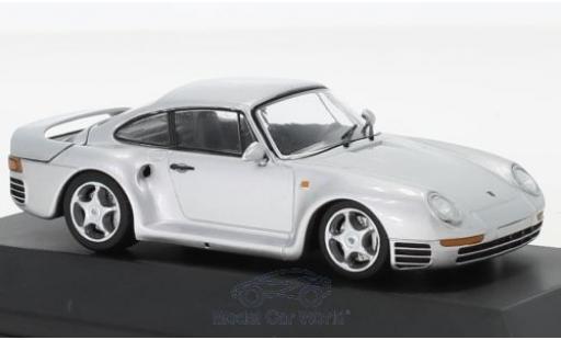 Diecast model cars Porsche 930 1/43 SpecialC 959 grey 1986 911 Collection Porsche 930 1/43 SpecialC 959 grey 1986 911 Collection diecast model cars