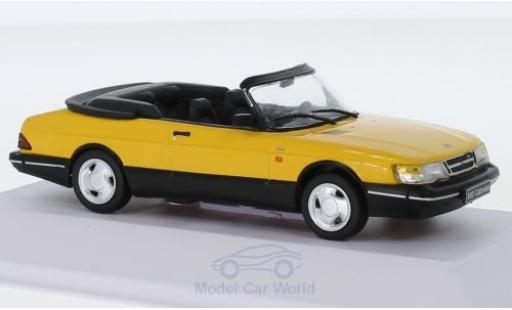 Diecast model cars Saab 900 1/43 SpecialC Cabriolet Monte Carlo yellow 1991 Saab 900 1/43 SpecialC Cabriolet Monte Carlo yellow 1991 diecast model cars