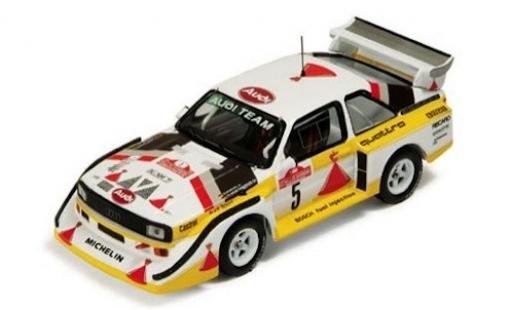 Audi Sport Quattro 1/43 SpecialC Sport quattro E2 No.5 HB Team Rallye WM Rallye San Remo 1985 W.Röhrl/C.Geistdörfer ohne Vitrine diecast model cars