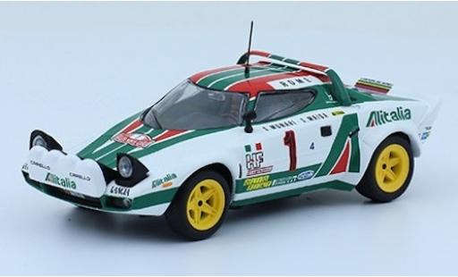 Lancia Stratos 1/43 SpecialC HF No.1 Alitalia Rallye WM Rallye Monte Carlo 1977 S.Munari/S.Maiga ohne Vitrine diecast model cars