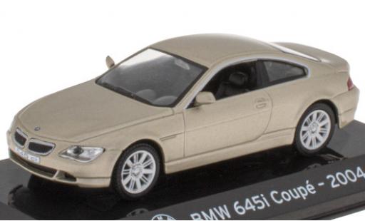 Bmw 645 1/43 SpecialC i (E63) metallic beige 2004 diecast model cars