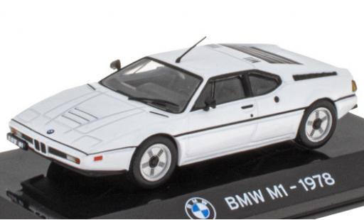 Bmw M1 1/43 SpecialC white 1978 diecast model cars
