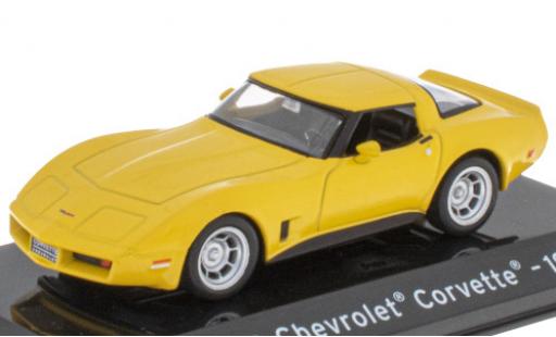 Chevrolet Corvette 1/43 SpecialC (C3) yellow 1980 diecast model cars