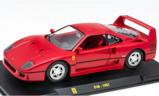 Ferrari F40 1/24 SpecialC red 1987 diecast model cars
