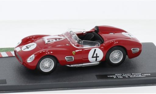 Diecast model cars Ferrari 250 1/43 SpecialC .-125 Testa Rossa RHD No.4 1000km Nuerburgring 1959 Ferrari 250 1/43 SpecialC .-125 Testa Rossa RHD No.4 1000km Nuerburgring 1959 diecast model cars