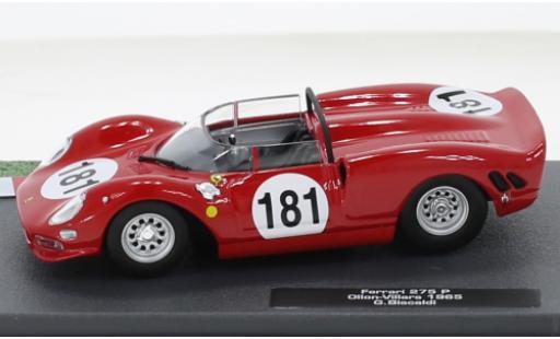 Ferrari 275 1/43 SpecialC P RHD No.181 Ollon Villars 1965 diecast model cars