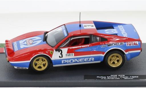 Ferrari 308 1/43 SpecialC GTB No.3 Rallye WM Rallye Monte Carlo 1982 diecast model cars