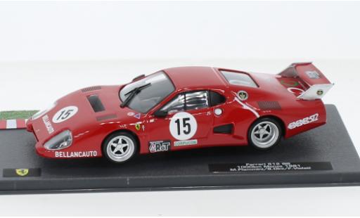Diecast model cars Ferrari 512 1/43 SpecialC .-125 BB No.15 1000km Monza 1981 Ferrari 512 1/43 SpecialC .-125 BB No.15 1000km Monza 1981 diecast model cars