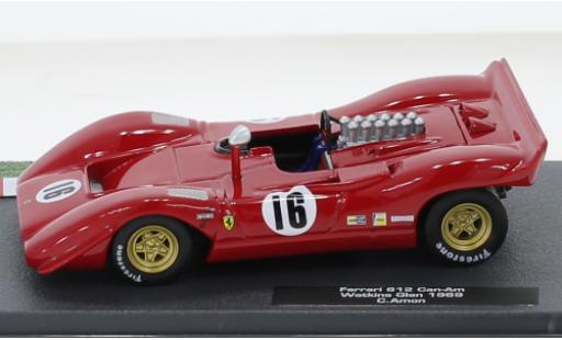 Ferrari 612 1/43 SpecialC Can-Am RHD No.16 Watkins Glen 1969 diecast model cars