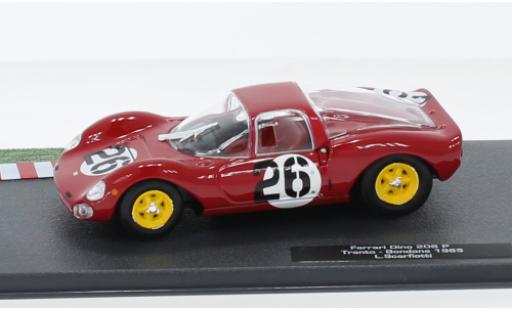 Diecast model cars Ferrari Dino 1/43 SpecialC .-125 206 P RHD No.26 Trento-Bordone 1965 Ferrari Dino 1/43 SpecialC .-125 206 P RHD No.26 Trento-Bordone 1965 diecast model cars