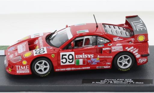 Ferrari F40 1/43 SpecialC GTE No.59 24h Le Mans 1996 diecast model cars
